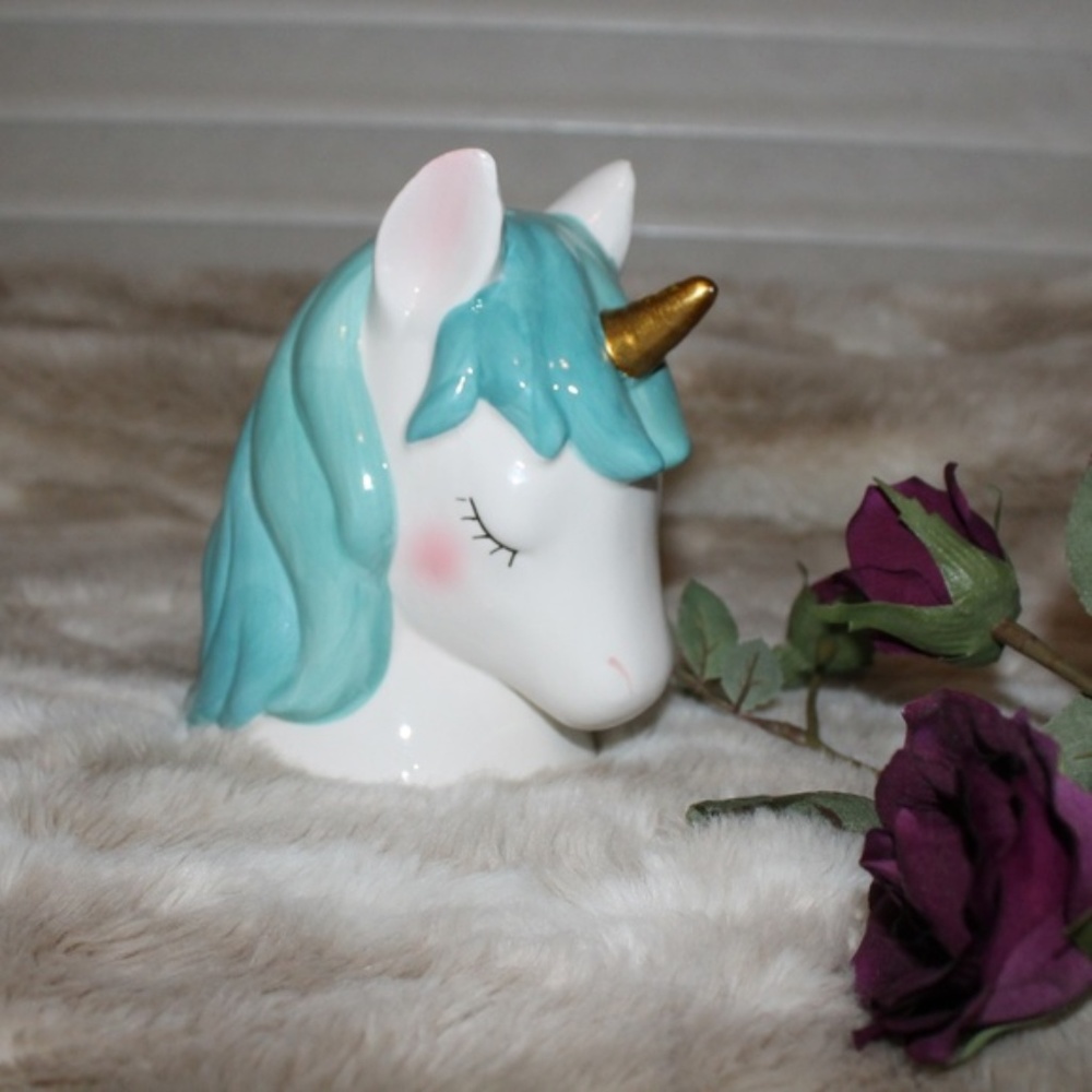 Boston Warehouse Unicorn Coin Bank NWT